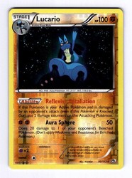 Lucario 80/113 Legendary Treasures Reverse Holo