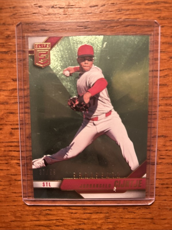 2026 Donruss Elite /99 Prospects - Jurrangelo Cijntje
