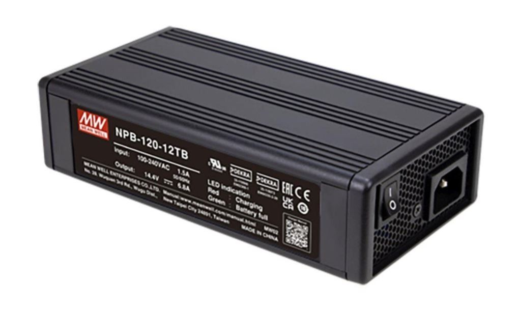 Chargeur de batterie Mean Well NPB-120-12TB pour l'autonomie des camping-cars et vans
