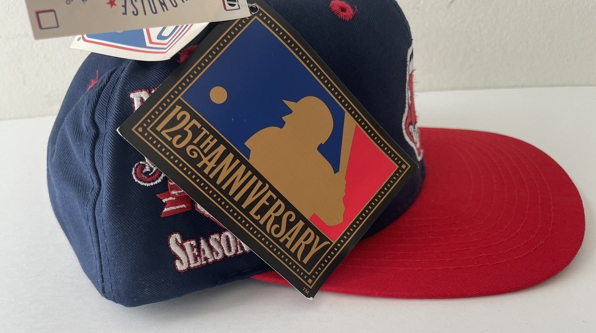 Vintage 1994 Cleveland Indians Wahoo Inaugural Season Hat Logo 7