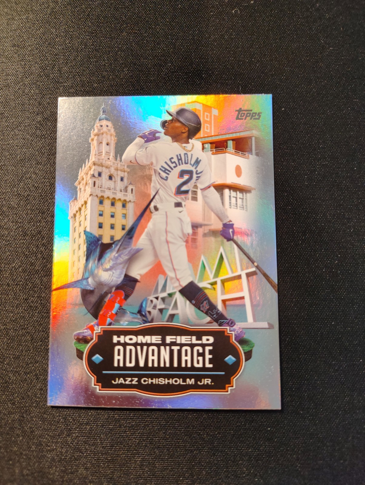 2023 Topps Update Series - Home Field Advantage Jazz Chisholm #HA-23