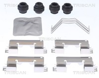 Triscan ZubehöRsatz Scheibenbremsbelag 8105 431646 FüR KIA PDE Hyundai PD I30 CD