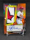 2026 Topps Finest JJ Wetherholt Orange (RAW)