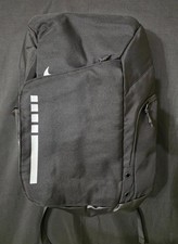 Nike Hoops Elite Backpack Black/White 32L Laptop Athletic Gym School Bag