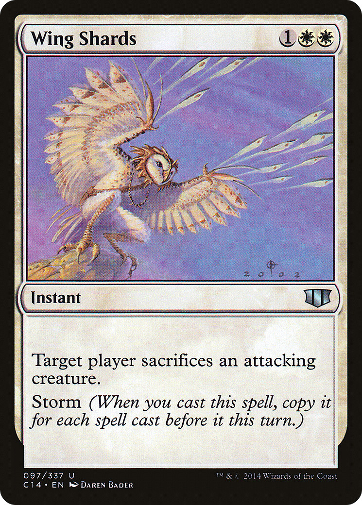 Wing Shards #97 (LP) Commander 2014 C14 Magic MTG