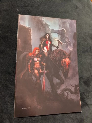 SAVAGE TALES #1 VIRGIN LIAM VAMPIRELLA RED SONJA  SHARP VARIANT
