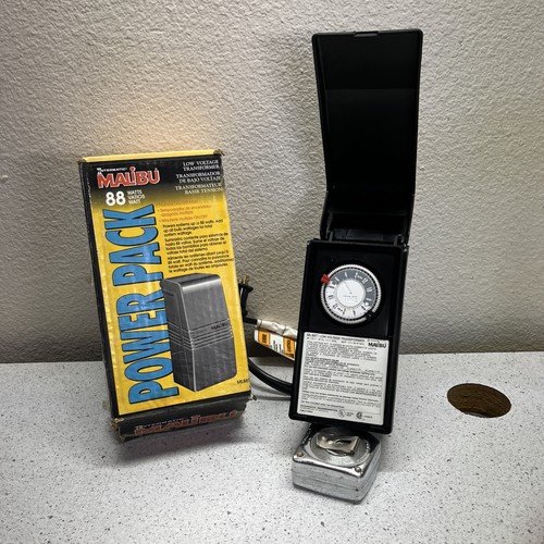 Malibu ML88T Intermatic Low Voltage 88W Power Pack Transformer Timer