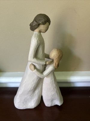Willow Tree Mother & Daughter Figurine Susan Lordi 2000 DEMDACO Resin 8  