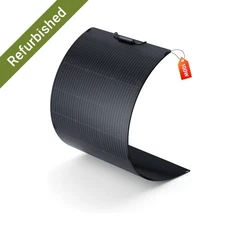 ALLPOWERS 100W Watt Flexible Solar Panel Kit Mono Home Rooftop Boat Refurbished