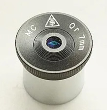 Takahashi MC Or 7mm Early Type Orthoscopic Eyepiece 0.965" Japan Vintage