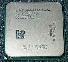 AMD 3.6 GHZ MODEL A10-7860K 65 WATT QUAD CORE PROCESSOR, AD786KYBI44JC, FM2+