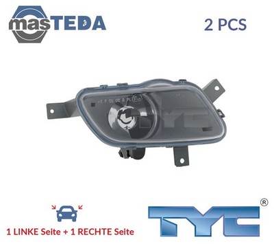 19-0590-05-2 NEBELSCHEINWERFER PAAR SET TYC 2PCS NEU OE QUALITÄT