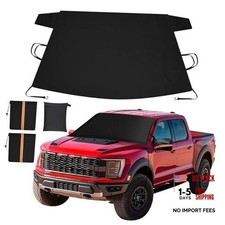 Windshield Cover for Ice and Snow, Waterproof Windshield Snow Cover X-Large