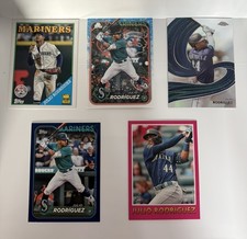 5 Card Julio Rodriguez Lot Mariners
