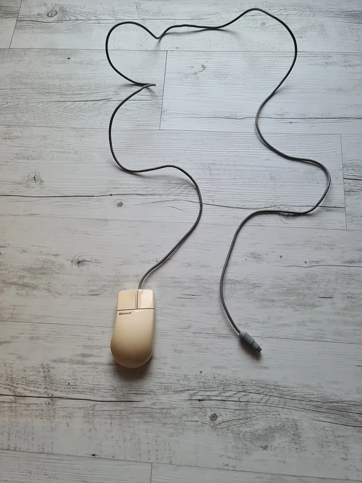 💻 VINTAGE Microsoft Mouse 2.0 with PS/2 Vintage, 30 JAHRE ALTF & Funktioniert - Bild 4 von 4