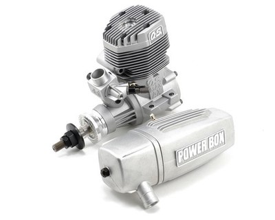 O.S. 120AX Ringed 1.20 Airplane Glow Engine with Muffler [OSM19210]