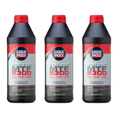 Liqui Moly 3L Gear Oil - Top Tec MTF 5300 70W-75W (3x1L)