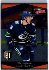 2020-21 Upper Deck #UV-43 Nils Hoglander Ultimate Victory