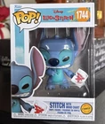 CHASE Funko Pop Disney: STITCH w/ Mood Chart #1744 Lilo & Stitch w/ Protector