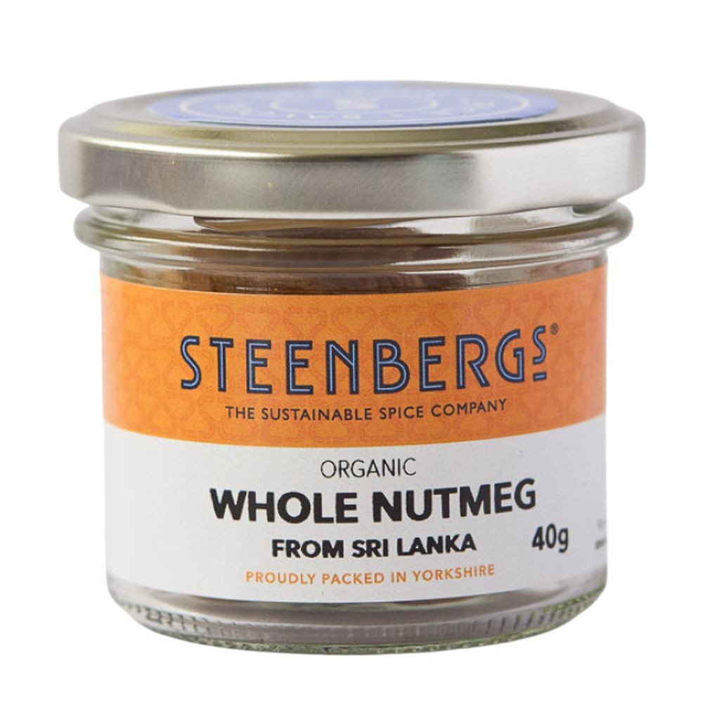 Steenbergs Organic Whole Nutmeg 40g Premium Whole Spice