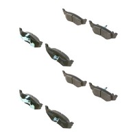 2 BremsbelagsäTze Scheibenbremsen 18,4 Mm Bosch FüR U.A. Peugeot 407