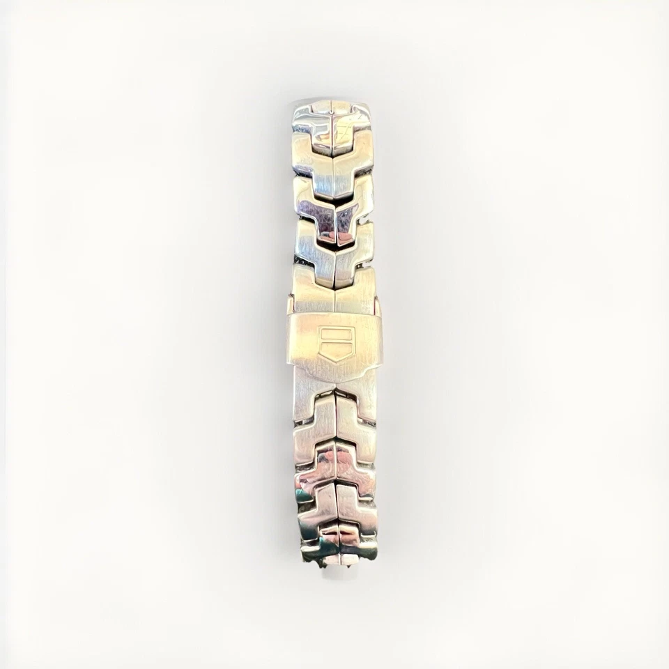 Reloj Tag Heuer Link Cuarzo 27mm Para Mujer Esfera Azul Hecho en Suiza Redondo WJ1316-0 Foto 3 de 4