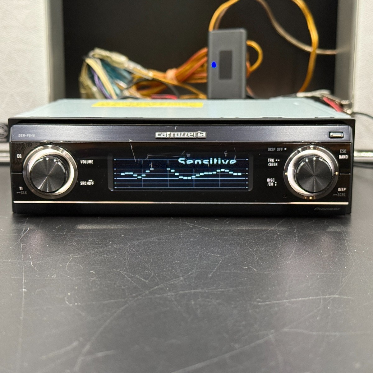 Pioneer Carrozzeria DEH-P940 CD Player DSP SFC AUX 1DIN Added BT