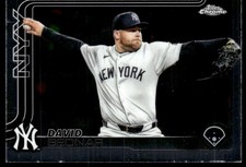 DAVID BEDNAR 2025 TOPPS CHROME UPDATE NEW YORK YANKEES #USC182