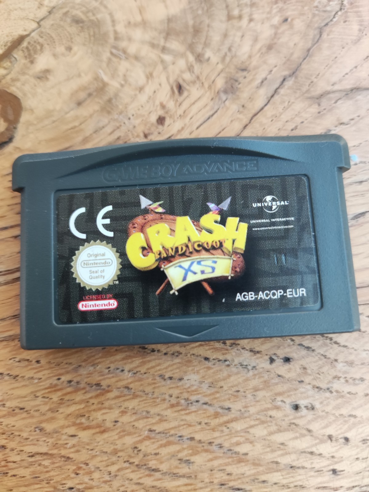 Crash Bandicoot XS  - Game Boy Advance - GBA  - Pal