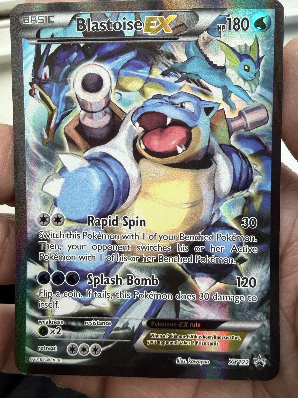 Blastoise EX XY122 XY Holo