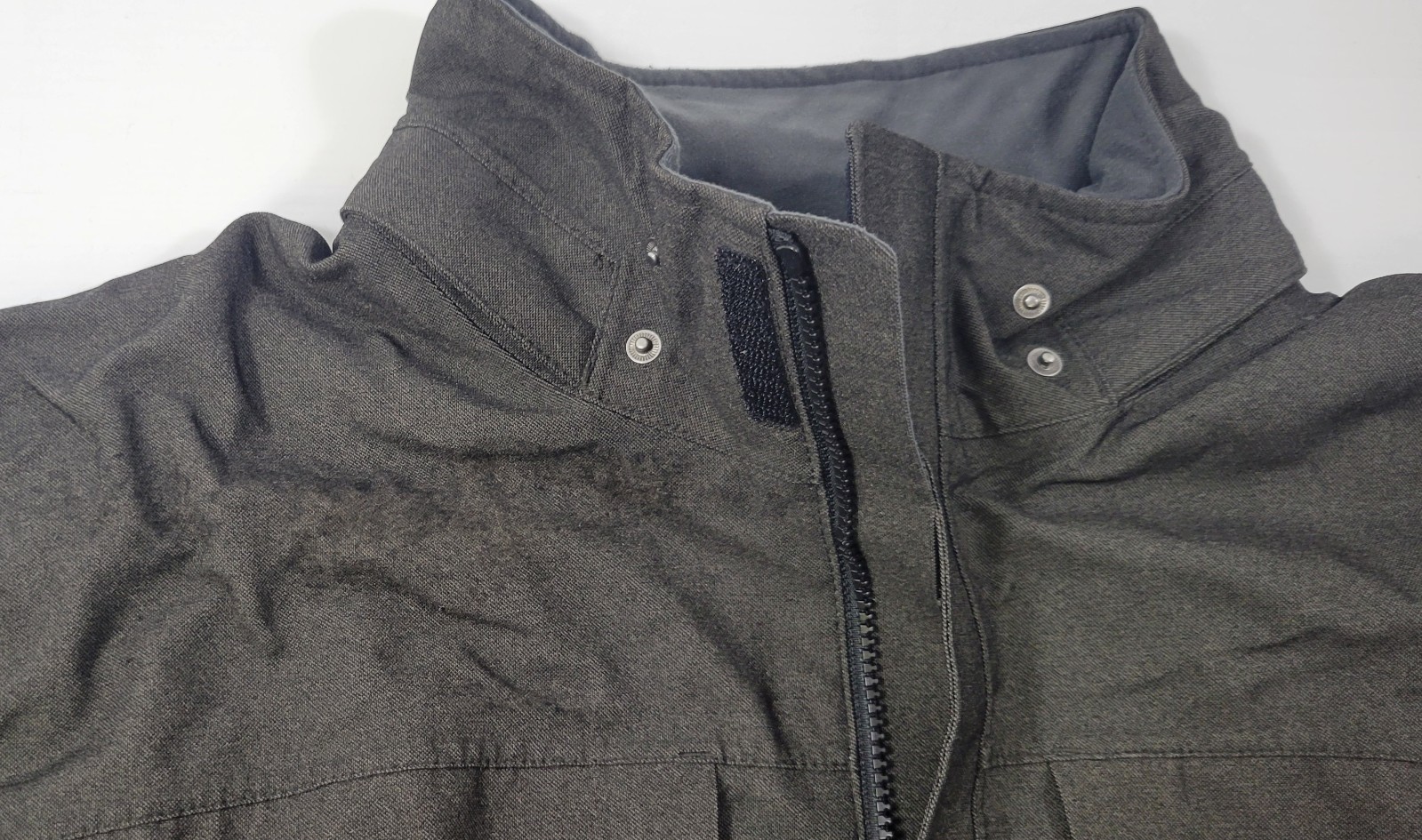 B) REI E1 Elements Men Polyester Charcoal Black J… - image 10