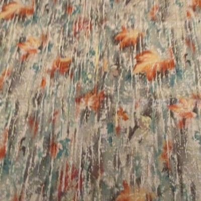 Rustic Meadows Cotton Fabric  by RJR Fashion Fabrics Leaves Rust Brown 26'' x 40''