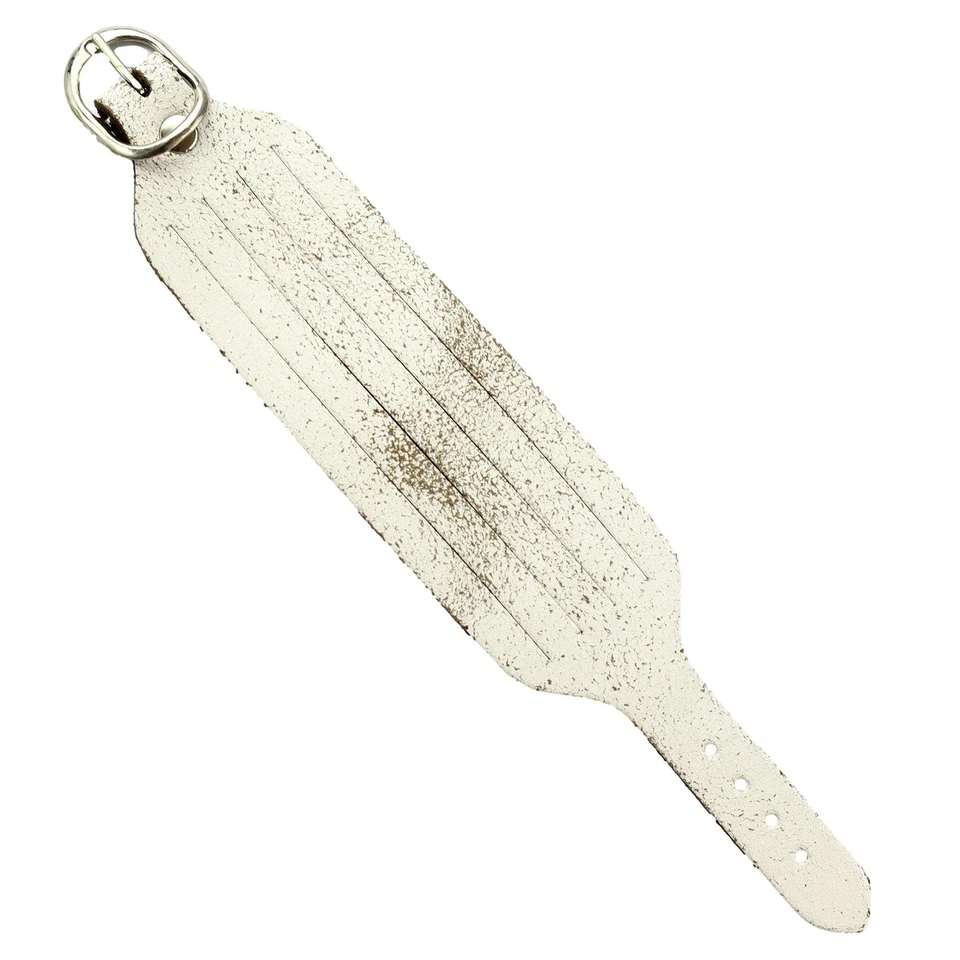Cuir-Bracelet dagged - ancien-blanc - Photo 1/1