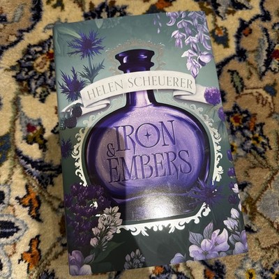 Iron And Embers By Helen Scheuerer Fairyloot Signed Special Edition Spray Edges 