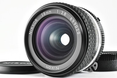 No extra costs!] Nikon Ai-s Nikkor 28mm Ais Lens From JAPAN