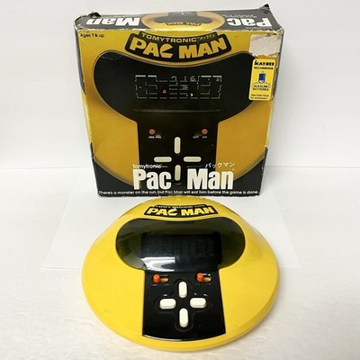 Vintage Pac Man Tomytronic Tomy Game Box Fully Tested Lights Sounds Tabletop 80s