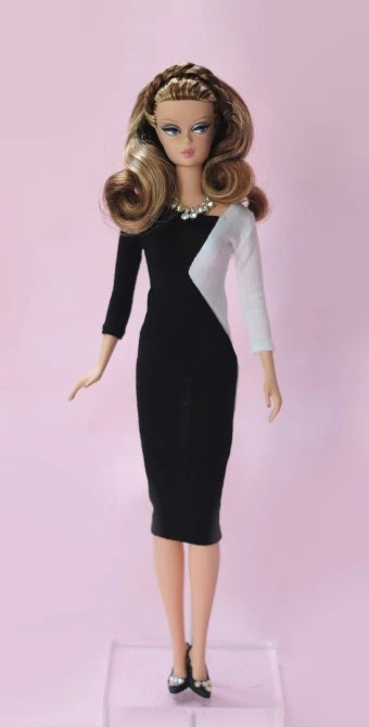Tenue de poupée 1/6 Silkstone Barbie Poppy Parker Fashion Royalty (robe +... - Photo 1/1