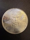1oz .999 Fine Silver Never Surrender - Trump The Don Round S139