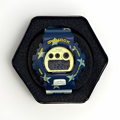 Casio G-SHOCK Men s Digital Quartz Resin Blue/Gray 200m Alarm Chrono Stars