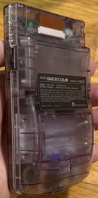 Atomic Purple Nintendo Game Boy Color Console! Works! 