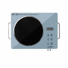 Portable Ceramic Burner Twin Control Precise Levels for Apartments