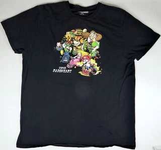 Super Mario Kart T Shirt Shirt All Cotton Nintendo Video Game 2016 Size 2XL XXL