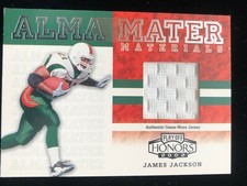 2002 Playoff Honors James Jackson AM-8 Alma Mater Material #135/400 Football