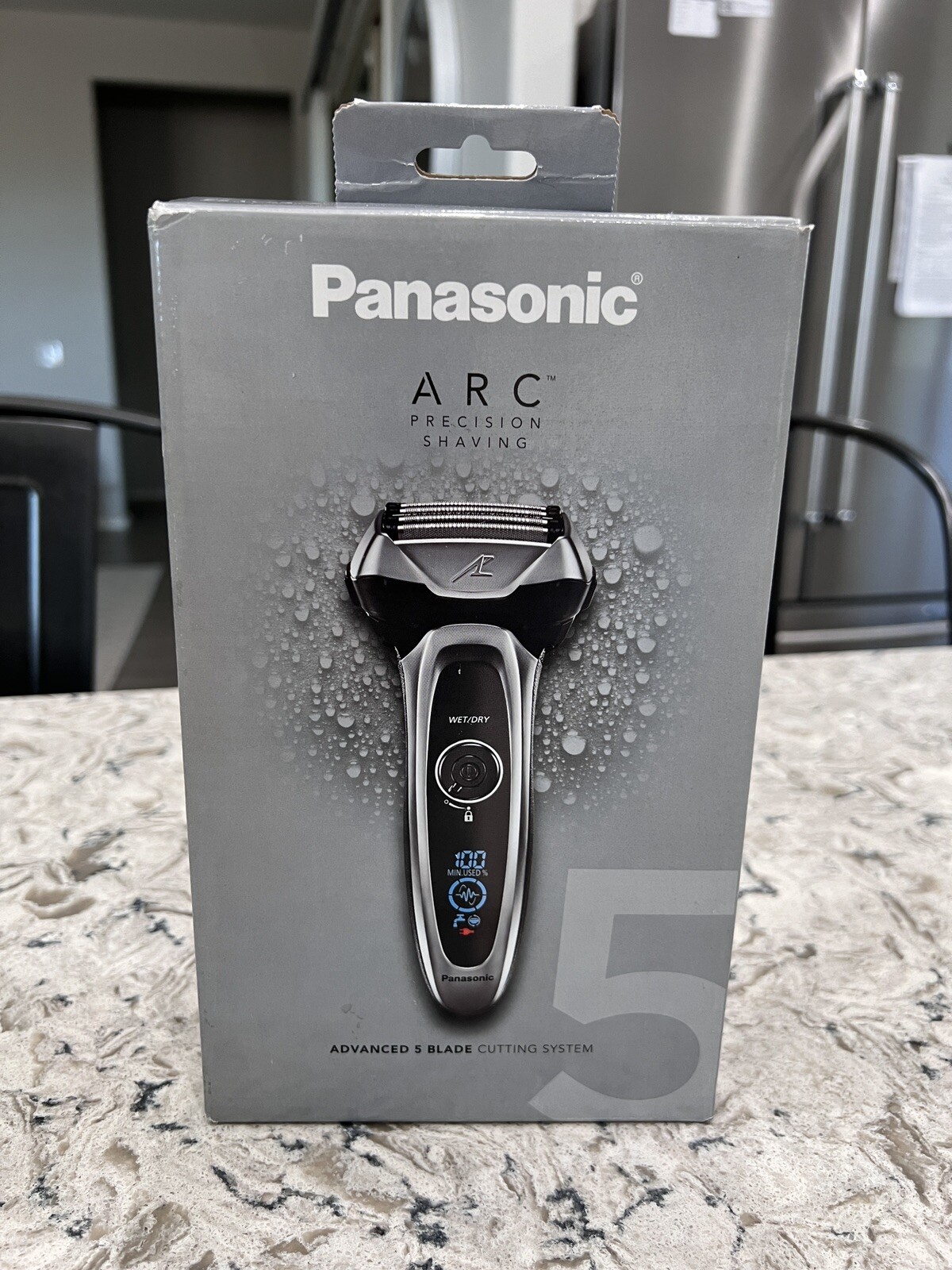 Panasonic Arc 5 Electric Razor 5 Blade ESLV65S Arc5 Washable