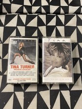 Tina Turner Lot 2: What's Love Got To Do With It  Private Dancer Cassette Tape