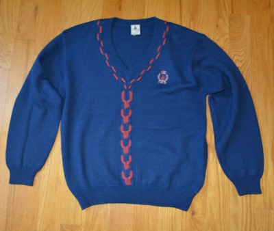 men's Codion blue wool sweater size 52 (like size L)