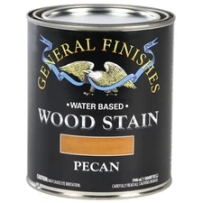 qt General Finishes WPQT Pecan Wood Stain Water‐Based Penetrating Stain