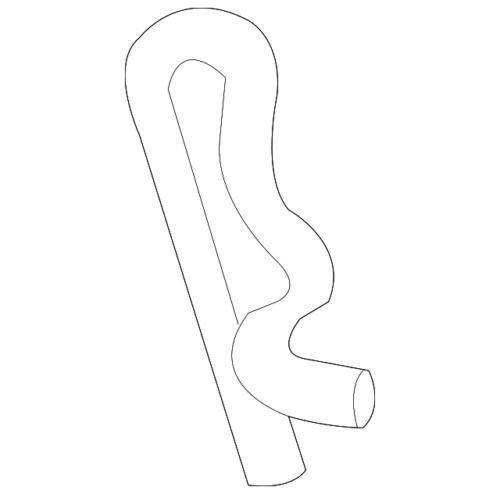 Clip de retención para potenciador de freno de Ford (N/P -380699-S100)