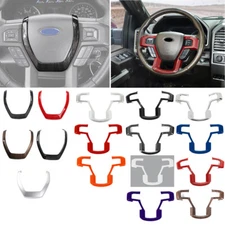 Inner Steering Wheel Center Cover Trim Moulding For Ford F150 2015-20 Muticolors