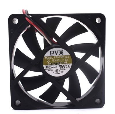 1pcs AVC 7015 F7015B12LN 12V 0.15A 3-wire Ball Bearing AMD CPU Cooling Fan